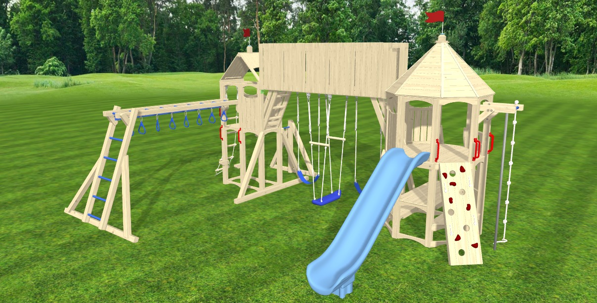 Swing Sets and Playsets CedarWorks Playsets