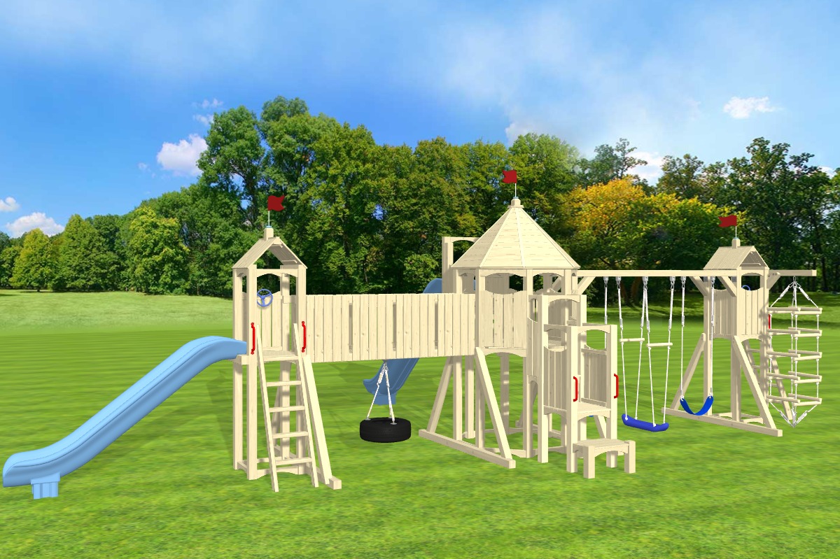 Swing Sets and Playsets CedarWorks Playsets