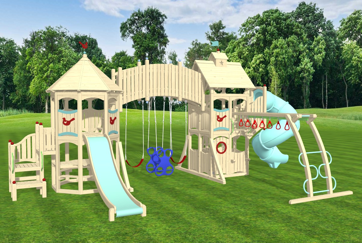 Swing Sets and Playsets CedarWorks Playsets