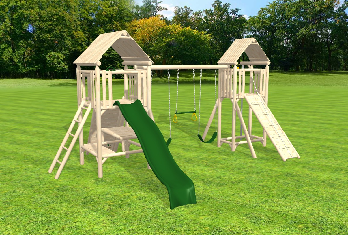 Swing Sets and Playsets CedarWorks Playsets