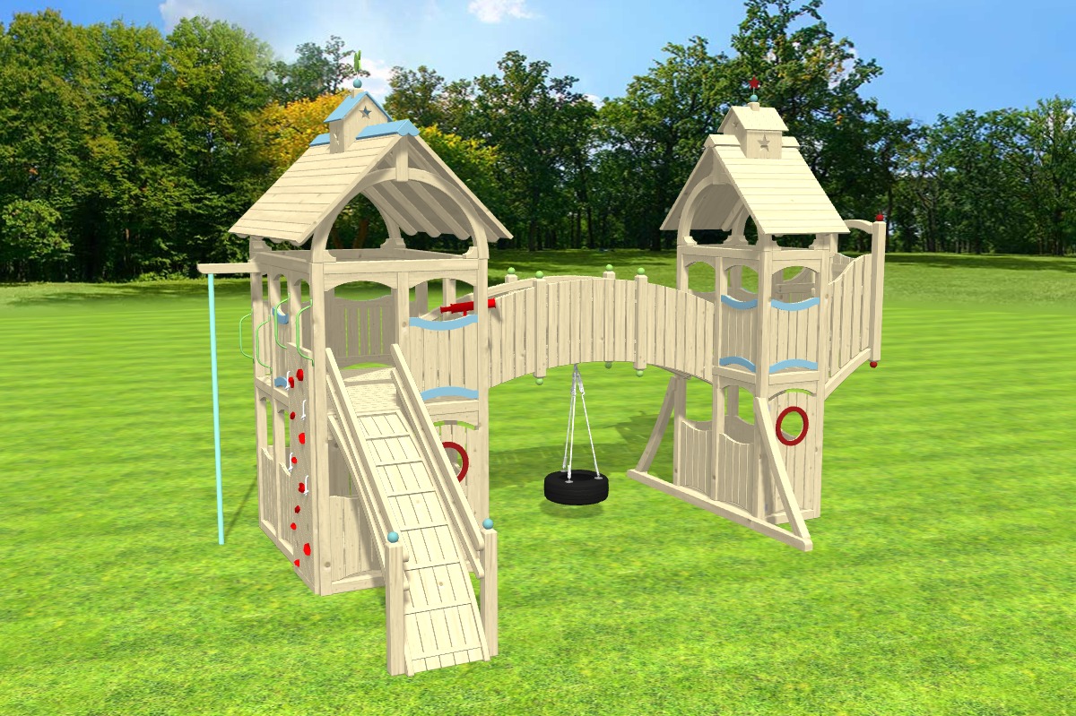 Swing Sets and Playsets CedarWorks Playsets