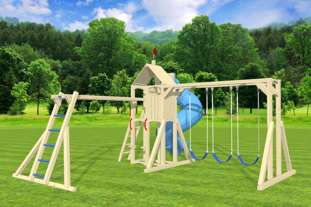 Swing Sets and Playsets CedarWorks Playsets