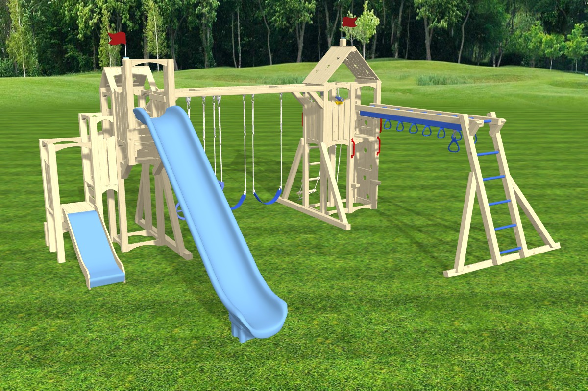 Swing Sets and Playsets CedarWorks Playsets