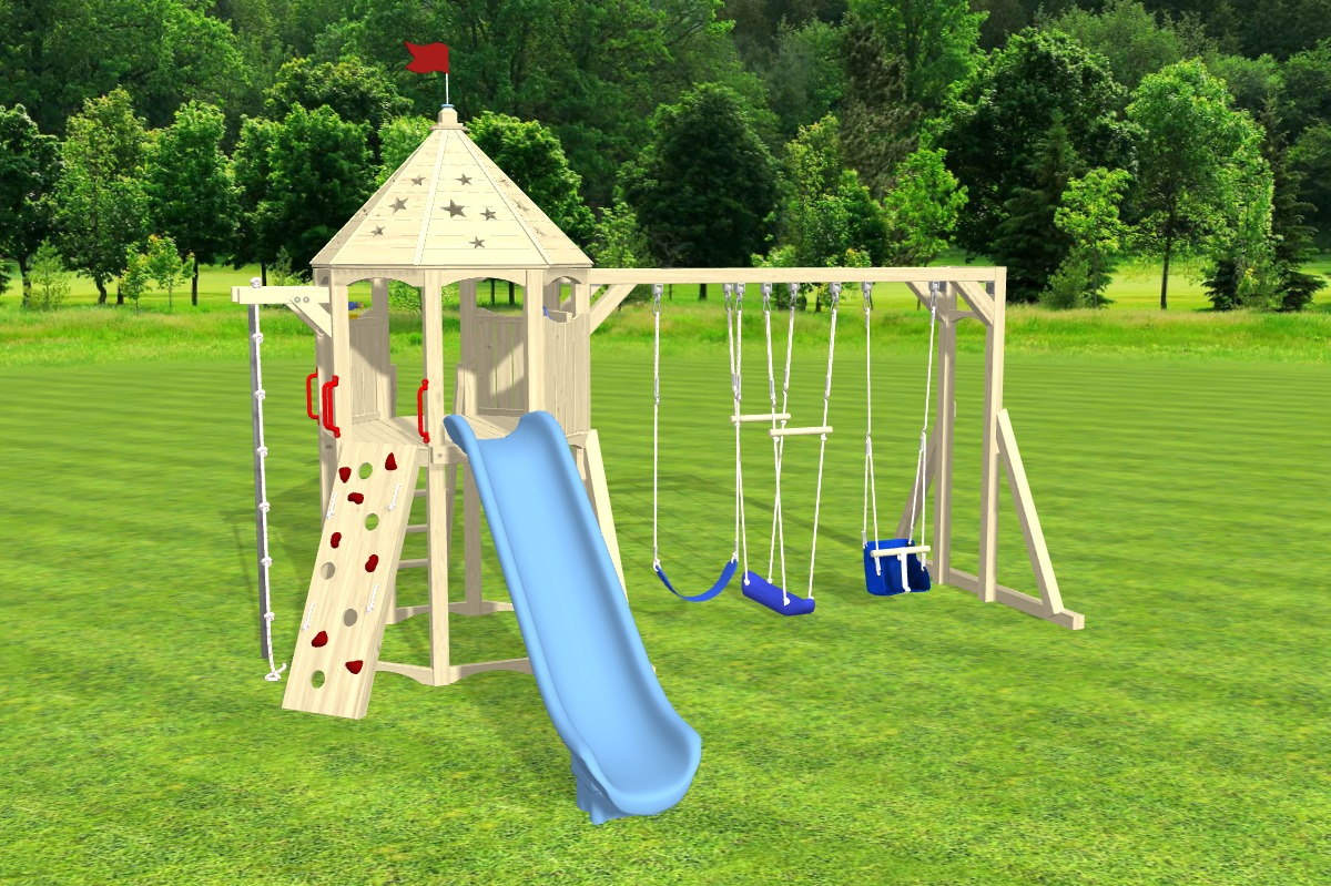 Swing Sets and Playsets CedarWorks Playsets