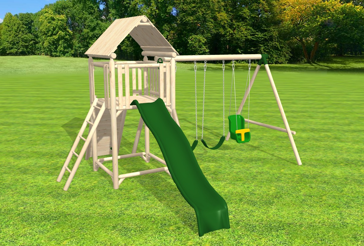 used cedarworks playset for sale