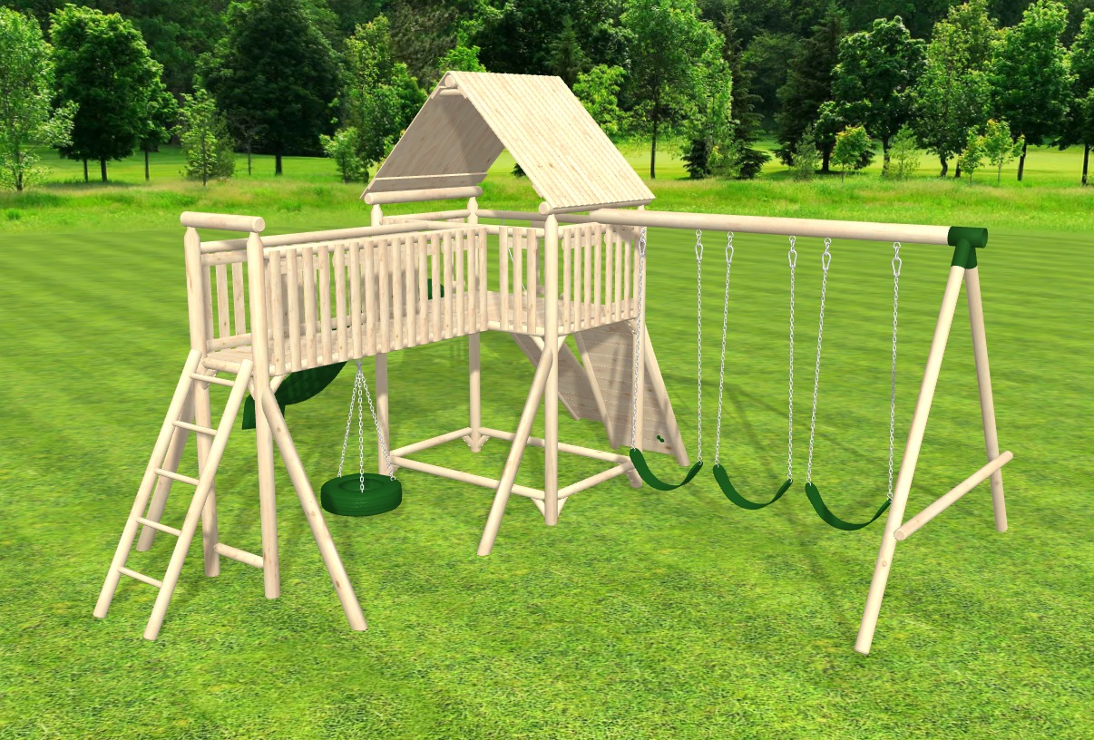 Swing Sets and Playsets CedarWorks Playsets